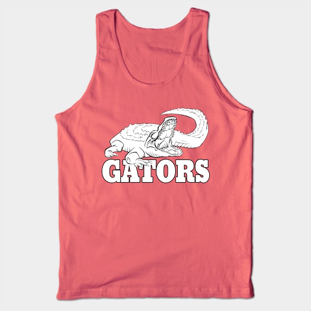 Gators Mascot Tank Top by Generic Mascots